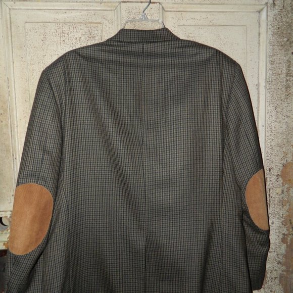 Boat House Row Jackets & Coats Boat House Row Lambswool Suede Elbow